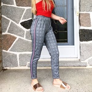 Pantalón à carreaux